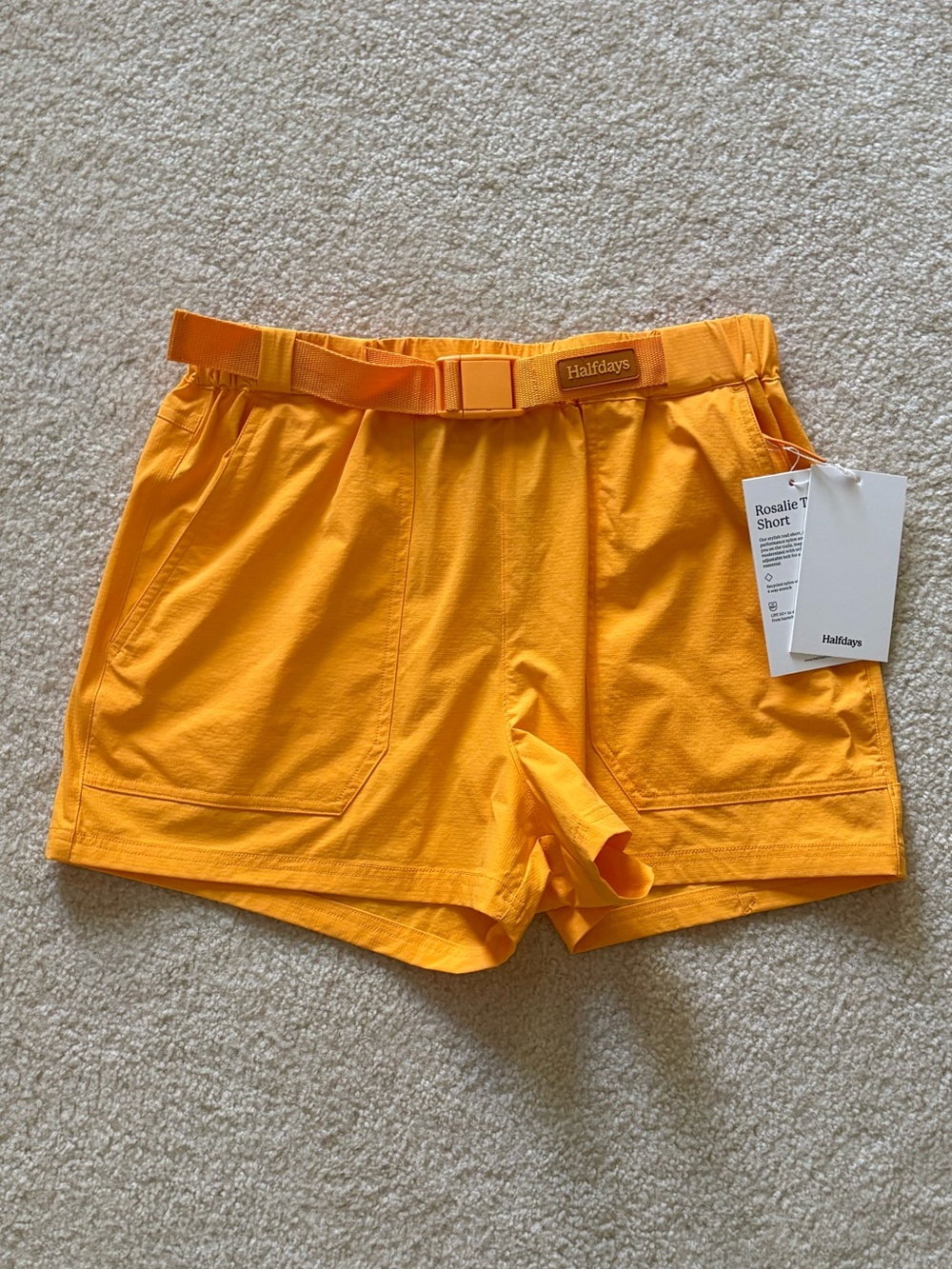 NWT Halfdays Women's Rosalie Trail Shorts. Size Small. - Picture 6 of 9